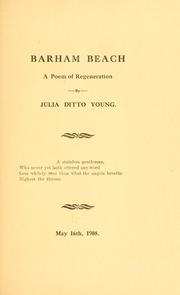 Cover of: Barham beach: a poem of regeneration