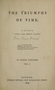 Cover of: triumphs of time