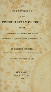 catastrophe of the Presbyterian church