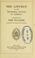 Cover of: The liturgy of the Reformed Church in America