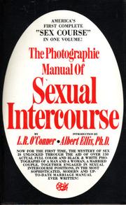 Cover of: The photographic manual of sexual intercourse by L. R. O'Connor