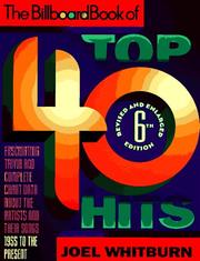 Cover of: The Billboard Book of Top 40 Hits by Joel Whitburn