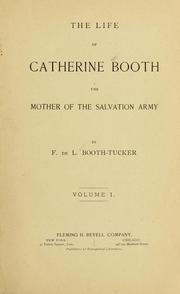 The life of Catherine Booth