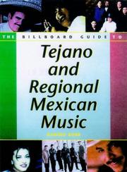 Cover of: Tejano and Regional Mexican Music by Ramiro Burr