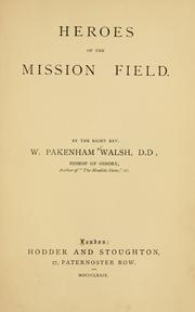 Cover of: Heroes of the mission field.