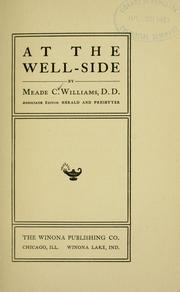 Cover of: At the well-side.