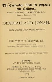 Cover of: The Cambridge Bible for schools and colleges