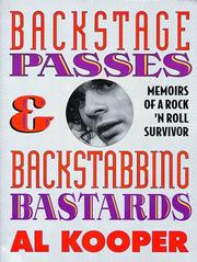 Cover of: Backstage passes & backstabbing bastards by Al Kooper