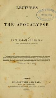 Cover of: Lectures on the Apocalypse
