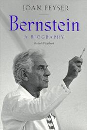 Bernstein by Joan Peyser