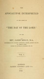 Cover of: Apocalypse interpreted in the light of The day of the Lord.