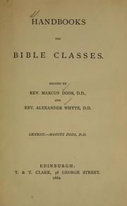 Cover of: book of Genesis