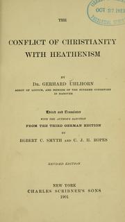 Cover of: conflict of Christianity  with heathenism