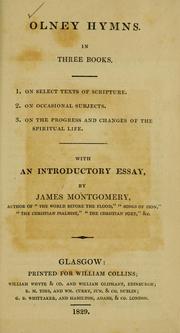 Cover of: Olney hymns by Newton, John