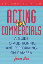 Acting in commercials by Joan See