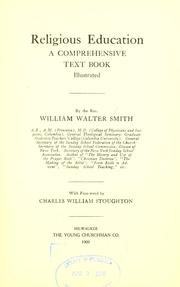 Cover of: Religious education by William Walter Smith