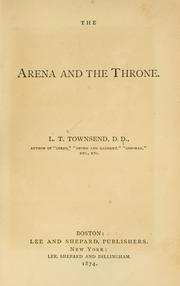 Cover of: The arena and the throne