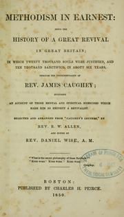 Methodism in earnest by James Caughey