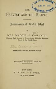 Cover of: The harvest and the reaper by Maggie Newton Van Cott