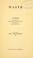 Cover of: Waste