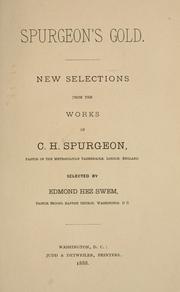 Cover of: Spurgeon