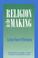 Cover of: Religion in the making