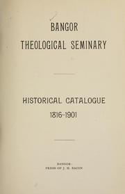 Cover of: Historical catalogue, 1816-1901.