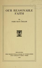 Cover of: Our reasonable faith