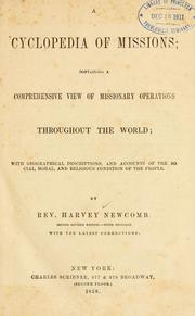 Cover of: A cyclopedia of missions by Harvey Newcomb, Harvey Newcomb