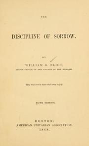 Cover of: Discipline of sorrow