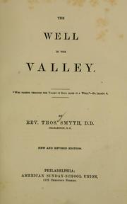 Cover of: The well in the valley by Thomas Smyth