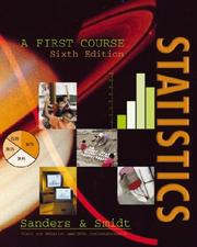 Cover of: Statistics by Donald H. Sanders, Robert K. Smidt