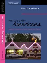 Cover of: Philosophy Americana: Making Philosophy at Home in American Culture (American Philosophy)