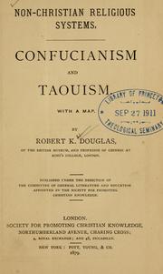 Cover of: Confucianism and Taouism.