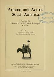 Cover of: Around and across South America by Henry K. Carroll