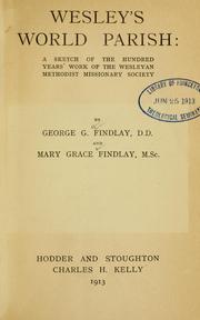 Cover of: Wesley's world parish