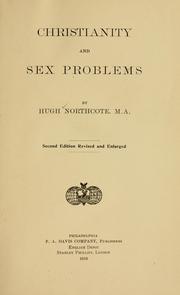 Cover of: Christianity and sex problems.