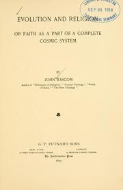 Cover of: Evolution and religion by Bascom, John