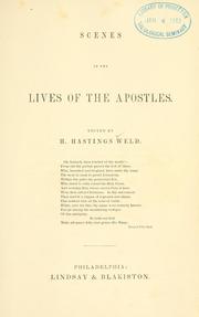 Cover of: Scenes in the lives of the apostles