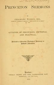 Princeton sermons