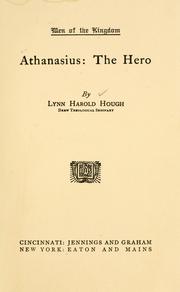 Cover of: Athanasius, the hero.
