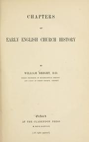 Cover of: English church history