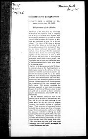 Cover of: Indians west of the Rocky Mountains: extracts from a letter of Mr. Gray, dated Jan. 10, 1838.