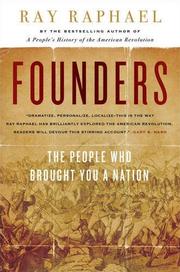Cover of: Founders: The People Who Brought You a Nation