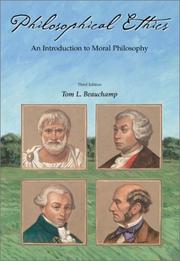 Cover of: Philosophical Ethics by Tom L. Beauchamp