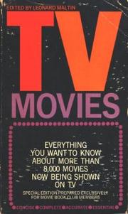 Cover of: TV movies. by Leonard Maltin