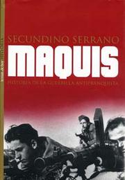 Cover of: Maquis by Secundino Serrano