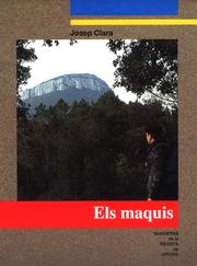 Cover of: Els maquis (Guies)
