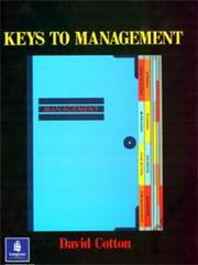 Cover of: Keys to Management (Business English) | Cotton