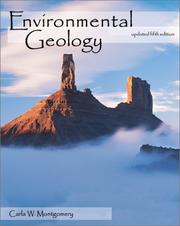 Cover of: Environmental geology by Carla W. Montgomery